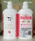 COW/牛牌 牛乳石硷幸福美肌牛奶沐浴乳露(玫瑰滋养)650牛奶美白