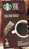 香港 星巴克 意大利烘焙咖啡 速溶 12包 進口咖啡