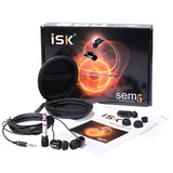 耳机通用耳塞式重低音有线手机耳机入耳监听耳机主播录音ISK sem5