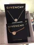 在途现货 美国代购 Givenchy 纪梵希水晶锁骨项链何以笙箫默同款