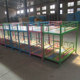 厂家直销小学生床铁架子床小孩子床午托用床幼儿园床幼儿园上下床