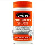 澳洲代购Swisse儿童复合维生素+矿物质咀嚼片120片香橙味