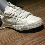 春季新款韩国代购男士休闲鞋韩版厚底系带五角星运动板鞋Y-SHE002