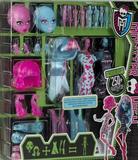 美泰正品Y6608怪物高中DIY自创高中精灵芭比娃娃换装系列女孩玩具