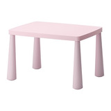 正品上海南京杭州 无锡宜家代购玛莫特儿童桌 玩具桌粉色 蓝色