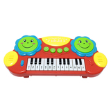 宝宝音乐拍拍鼓婴儿童电子琴男女孩小钢琴 早教益智玩具1-3岁包邮