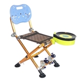 2016新款钓鱼椅钓凳铝合金超轻台钓椅便携式可折叠钓椅 特价包邮