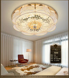 现代简约水晶客厅吸顶灯时尚创意卧室餐厅大气lLED灯具