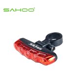 SAHOO自行车灯专用炫彩尾灯山地公路夜骑行LED安全警示灯配件装备