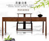 新中式书桌椅组合书房家具实木写字台现代简约办公桌老榆木电脑桌