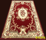 美尚地毯客厅茶几家用欧式红色地毯卧室床边毯欧美雕花工艺地毯