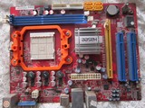 二手电脑主板恩维达主板MCP78S战斗版CM85主板AM2集成128显卡主板