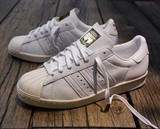 【FY】adidas三叶草Superstar 80s DLX复古白色贝壳头板鞋S75016