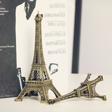 巴黎埃菲尔铁塔模型摆件房间客厅欧式创意装饰品 生日礼物小摆件