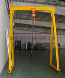 2T高4米跨度4米移动龙门吊架\小型吊车起重架\汽车吊架\模具吊车