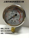 上海天湖耐震压力表YN-60 0-1.6 25 40mpa油压液压表真空表全规格
