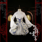 【玉锦青鸾】【醉蝶无瑕二团】中国风Lolita长袖日常衬衫|SK半裙