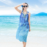 泰国民族风海边度假必备波西米亚长裙沙滩裙中长款夏季裙子连衣裙