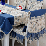 正方形美式桌布地中海圆桌布布艺棉麻小方桌台布圆形茶几桌布风格