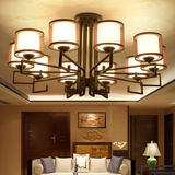 新中式吊灯LED吸顶灯时尚圆形客厅大气现代简约卧室温馨餐厅灯饰