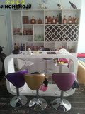 简约现代时尚烤漆定做客厅门厅隔断玄关柜创意异形弧形酒柜吧台桌