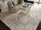 中式简约现代风格 手工羊毛满铺客厅茶几卧室沙发书房地毯可定制