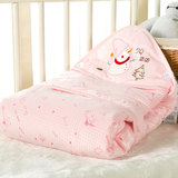 婴儿抱被新生儿春秋冬款可脱胆纯棉宝宝包被抱毯加厚夏季婴童用品