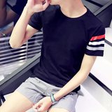 韩版14青少年短袖t恤男孩15初中高中学生16纯棉半袖17潮体恤18岁