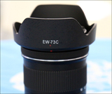 佳能 10-18 遮光罩 EW-73C 单反相机配件 买10-18镜头拍下送