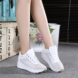 韩版夏季运动鞋休闲板鞋小白鞋学生女鞋网鞋透气气垫女鞋乐福鞋潮