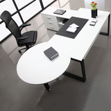老板桌广州办公家具简约现代板式大班台主管桌经理桌老板办公桌椅