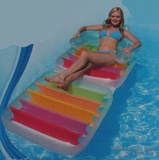 浮排水上躺椅充浪板充气浮板水上玩具游泳池坐椅