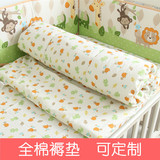 定制全棉婴儿床垫床褥宝宝棉垫褥子新生儿垫褥纯棉可定做婴儿床品