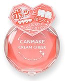 日本代购 CANMAKE 水润腮红膏 8色选 cosme第1位现货