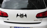 大众汽车装饰车贴 尾标改装贴纸恶魔蝙蝠天使高尔夫6速腾POLO朗逸