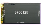 超薄3.7v聚合物锂电池台电昂达七彩虹平板电脑4500mAh毫安电芯
