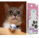 【特价】mikoo  猫用盒装指甲套20粒/盒 送胶水一支（12色4码）