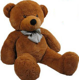 圣诞女生礼物毛绒玩具布娃娃公仔韩国泰迪熊恋人熊抱抱熊2米1.6米