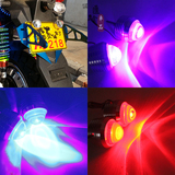 摩托车LED改装灯饰 改装配件 透镜鱼眼爆闪灯 强光灯牌照灯刹车灯