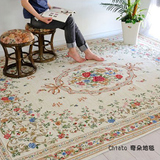 奇朵 新品欧美风格多尼尔针织系列图案客厅书房 卧室地毯