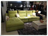 正品斯可馨新款6522布艺组合沙发实木框架转角沙发十大品牌沙发