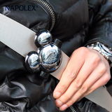 NAPOLEX迪士尼汽车用安全带夹延长器孕妇保险带松紧调节器固定夹