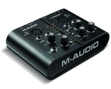 正品行货 M-AUDIO M-Track Plus 4进4出USB声卡专业音频接口 包邮