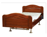 养光DB-12豪华家用电动护理床 多功能木质可升降床面带床垫护栏
