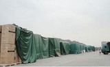 加厚汽车货车雨蓬布防雨布防水布篷布油布遮阳/PVC涂层布三防布