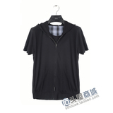 GXG 黑色短袖T恤 男装修身夏装新款 专柜正品 特价 22224157