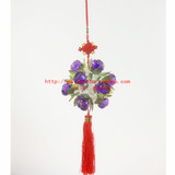 卖珠珠DIY手工艺品串珠创意彩球玫瑰花球车挂挂饰材料包送中国结