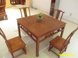 中式仿古红木桌子 缅甸花梨木 小方桌 红木茶桌 餐桌 儿童桌