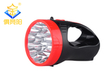 俱竞阳JY-8830强光远程户外LED充电探照灯家用防水应急照明手电筒