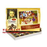进口巧克力礼盒俄罗斯大头娃娃多种夹心巧克力全家福儿童礼物包邮